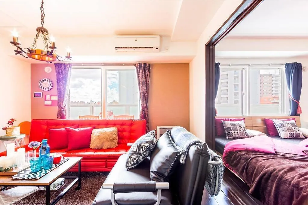 Crimson Apartman Szapporo Japán
