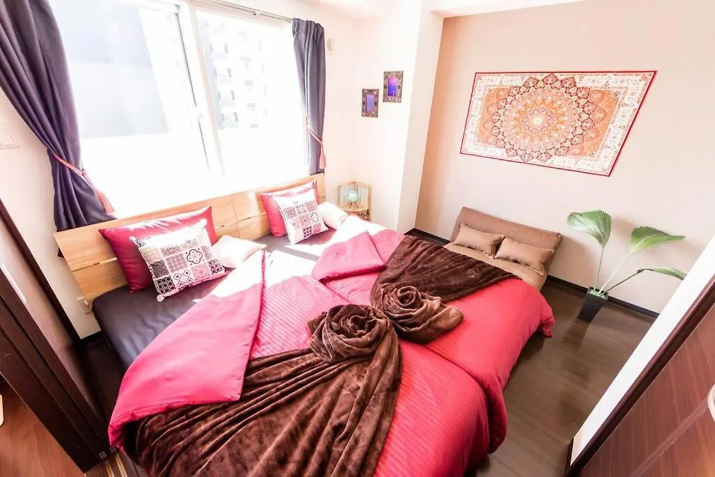 Crimson Apartman Szapporo Japán